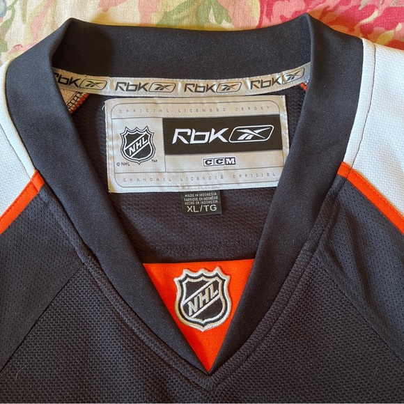 Philadelphia Flyers Size XL Hockey Jersey AUTOGRAPHED Martin Biron Reebok NEW - Picture 9 of 16